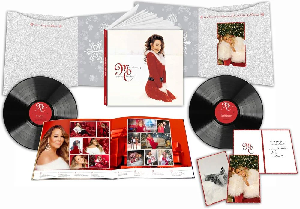 Mariah Carey Merry Christmas Deluxe Vinyl LP Box Set 2024 - Image 2