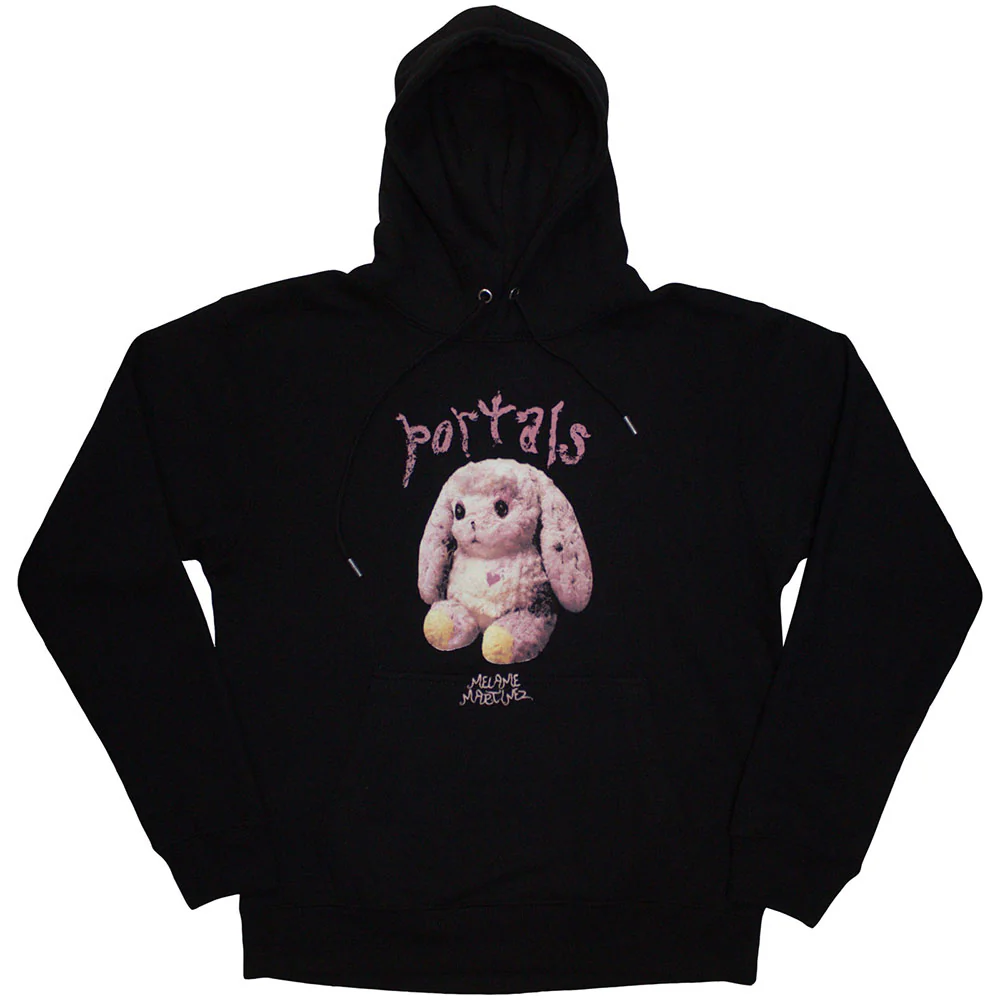 Melanie Martinez Portals Bunny Black Large Hoodie