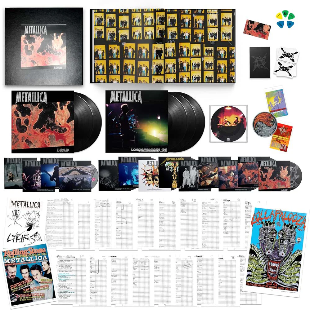 Metallica Load Vinyl LP Deluxe Box Set 2025