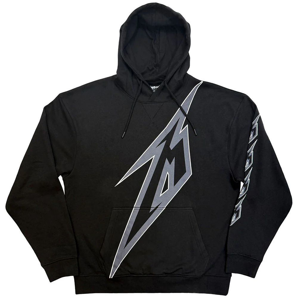 Metallica M Bolt Black X-Large Hoodie