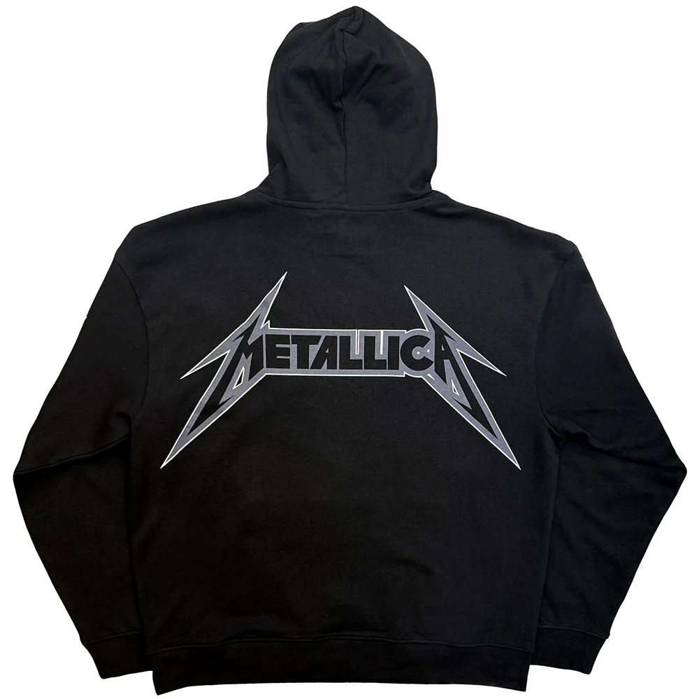 Metallica M Bolt Black X-Large Hoodie - Image 2