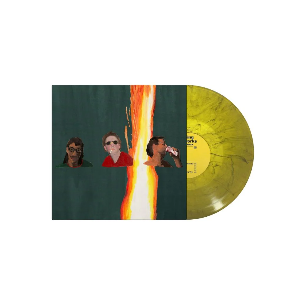 MJ Lenderman Manning Fireworks Vinyl LP Transparent Yellow & Black Marble Colour 2025