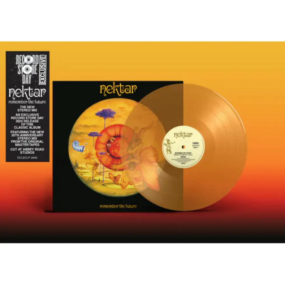 Nektar Remember the Future (50th Anniversary Remix) Vinyl LP Yellow Colour RSD 2025