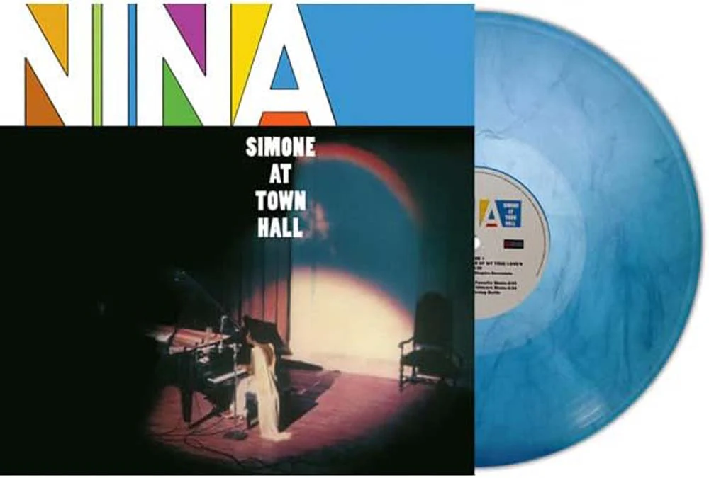 Nina Simone Nina Simone At Town Hall Vinyl LP Blue Marble Colour 2022