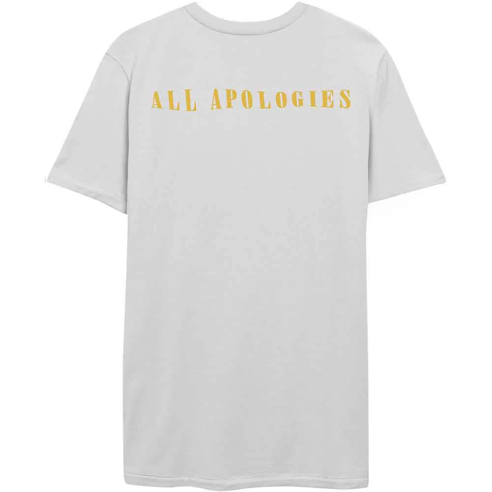Nirvana All Apologies White X-Large T-Shirt - Image 2