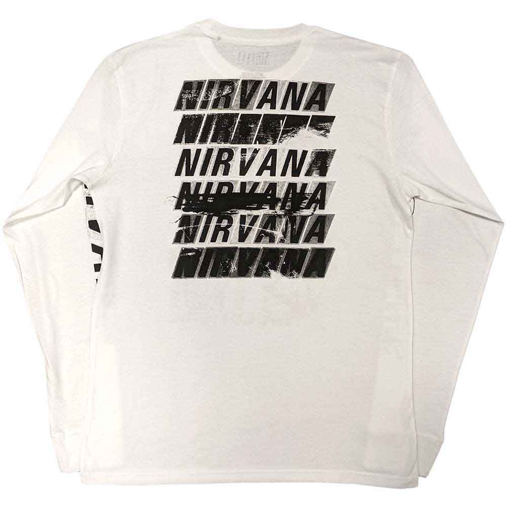 Nirvana Incesticide White Long Sleeve X-Large Unisex T-shirt - Image 2
