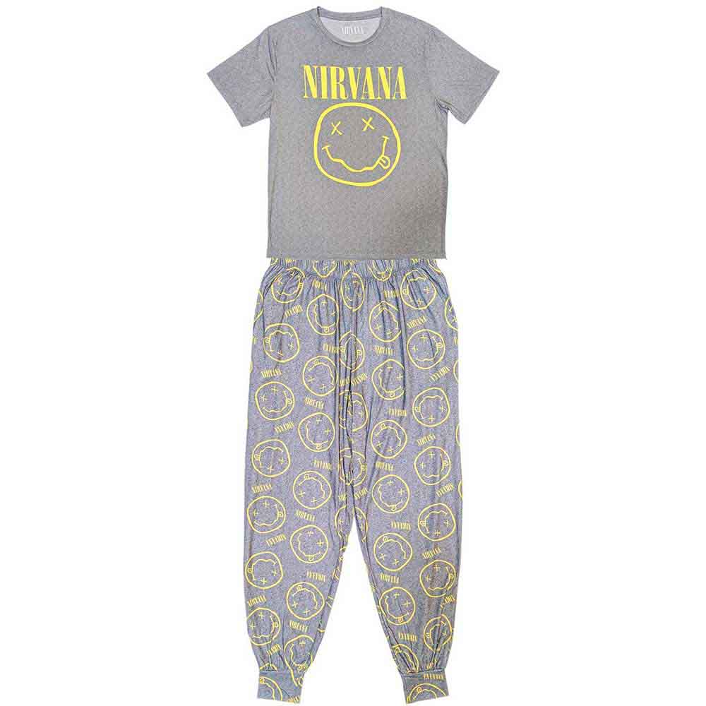Nirvana Yellow Smile Ladies Medium Pyjamas