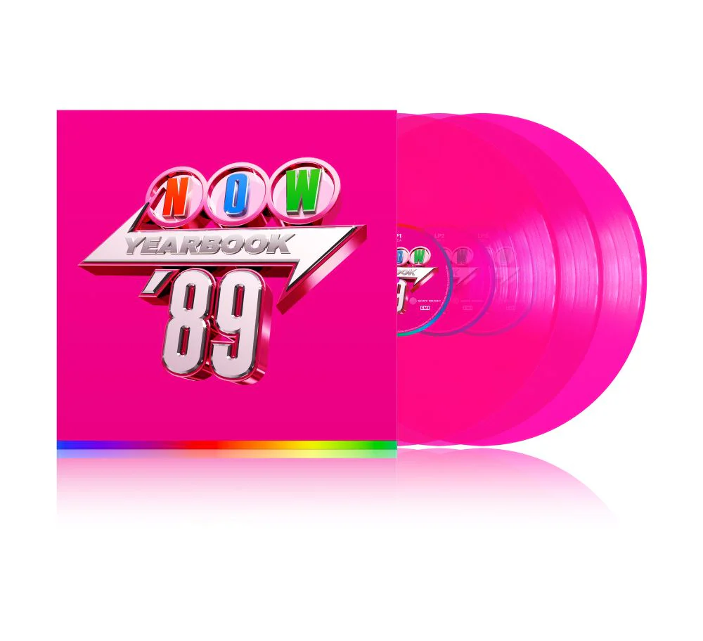 NOW Yearbook 1989 Vinyl LP Pink Colour 2025