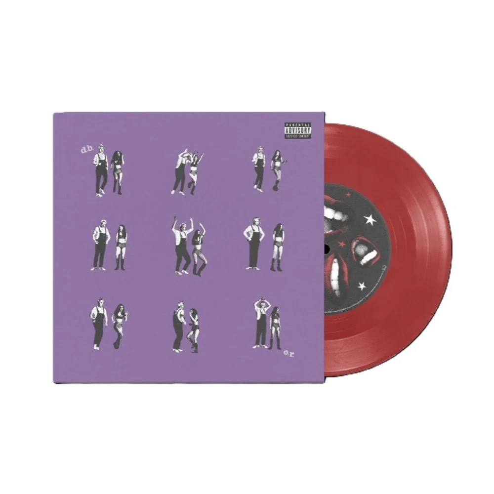 Olivia Rodrigo & David Byrne drivers license / Burning Down the House 7" Vinyl Single Red Translucent Colour 2026