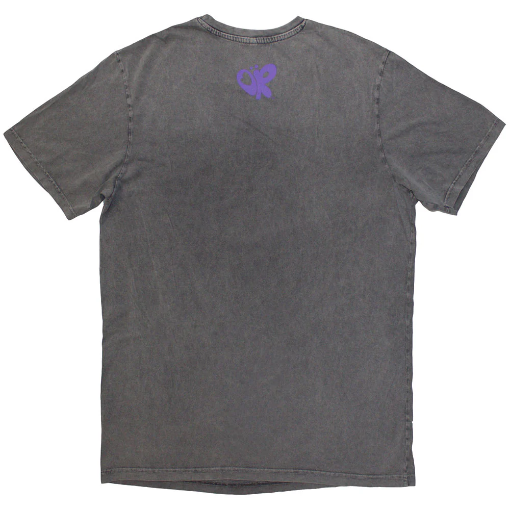 Olivia Rodrigo Guts Album Cover Grey Wash Large T-Shirt - Image 2