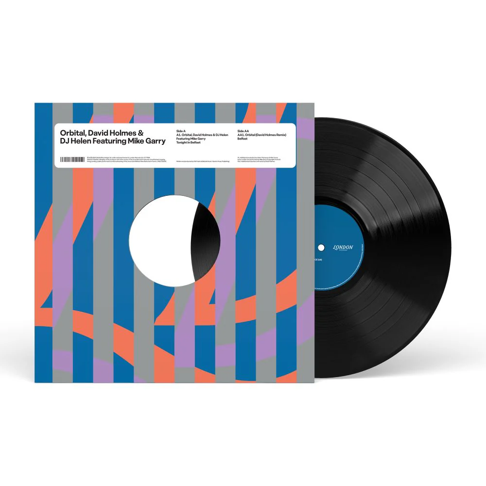 Orbital, David Holmes, Mike Garry, DJ Helen Tonight In Belfast 12" Vinyl Single 2024