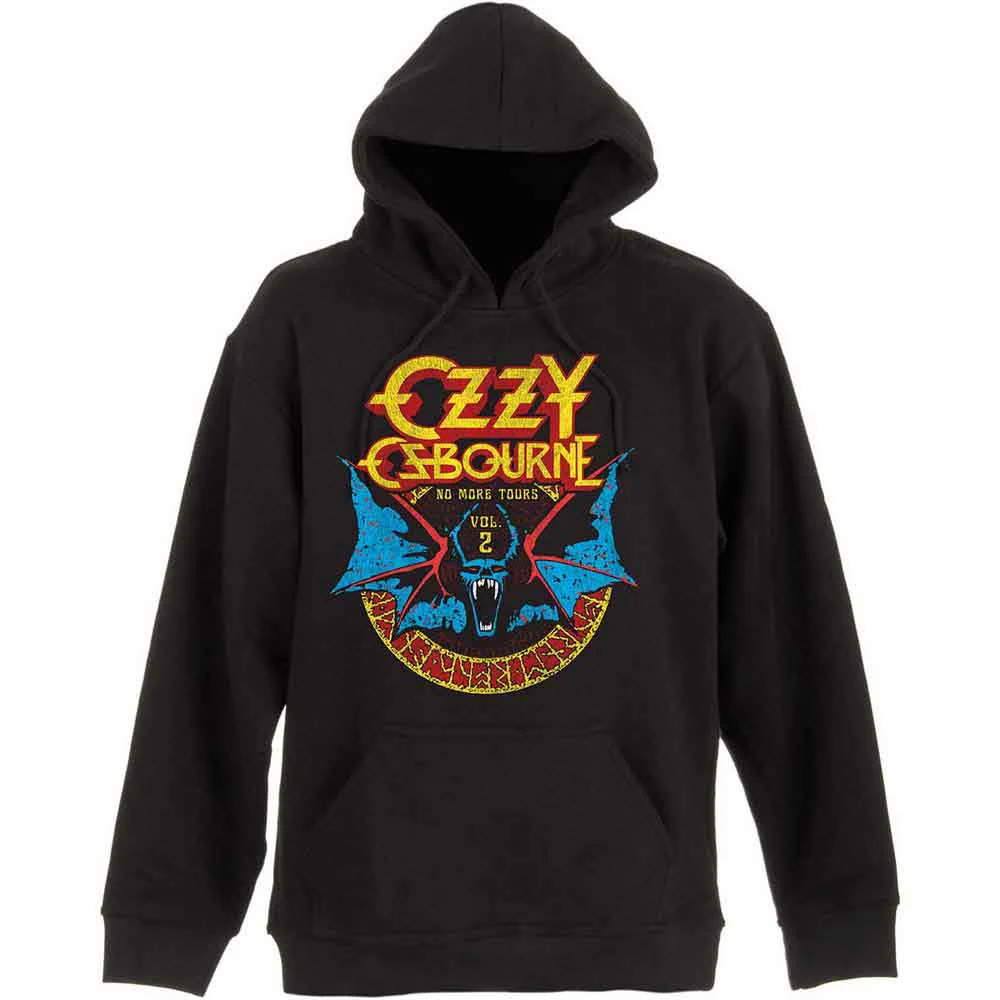 Ozzy Osbourne Bat Circle Black X-Large Hoodie