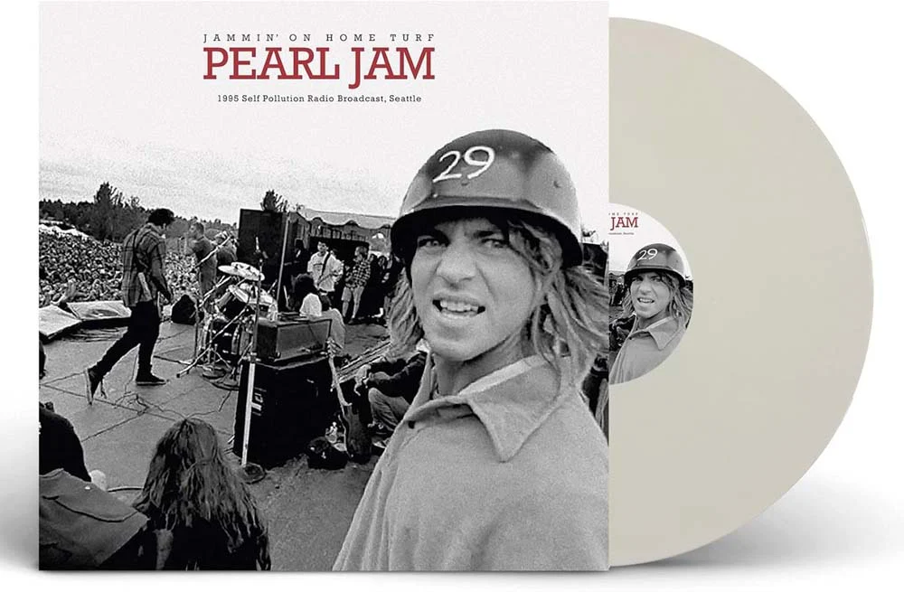 Pearl Jam Jammin On Home Turf Vinyl LP White Colour  2023
