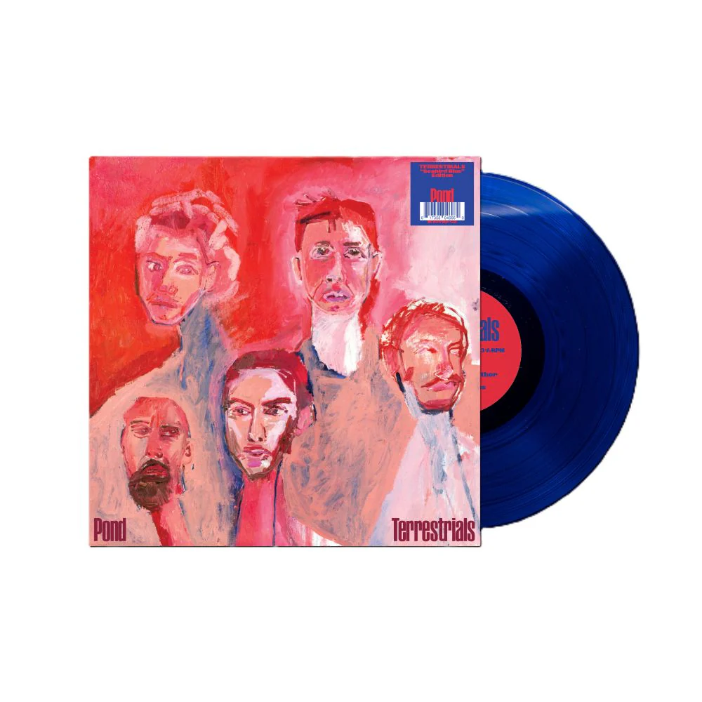 Pond Terrestrials Vinyl LP Clear Blue Wave Colour Due Out 26/06/26