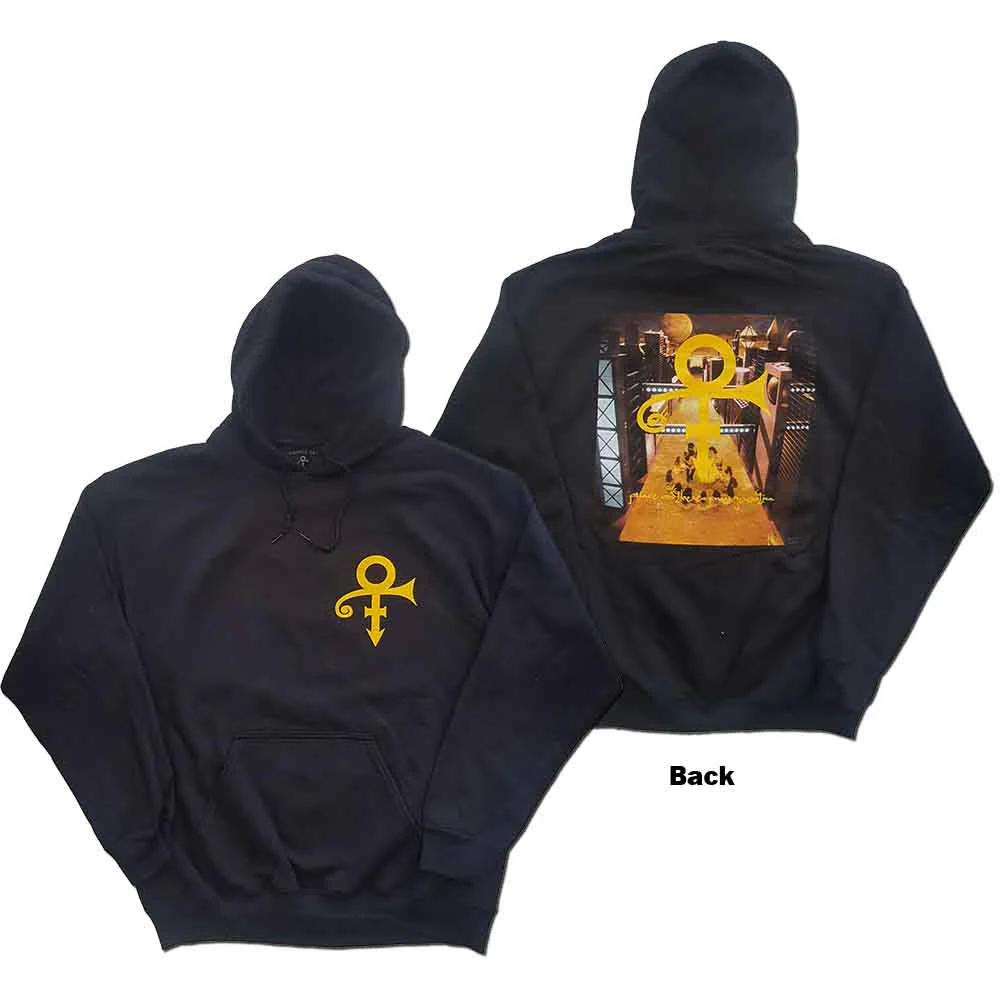 Prince Love Symbol Black X-Large Hoodie - Image 3