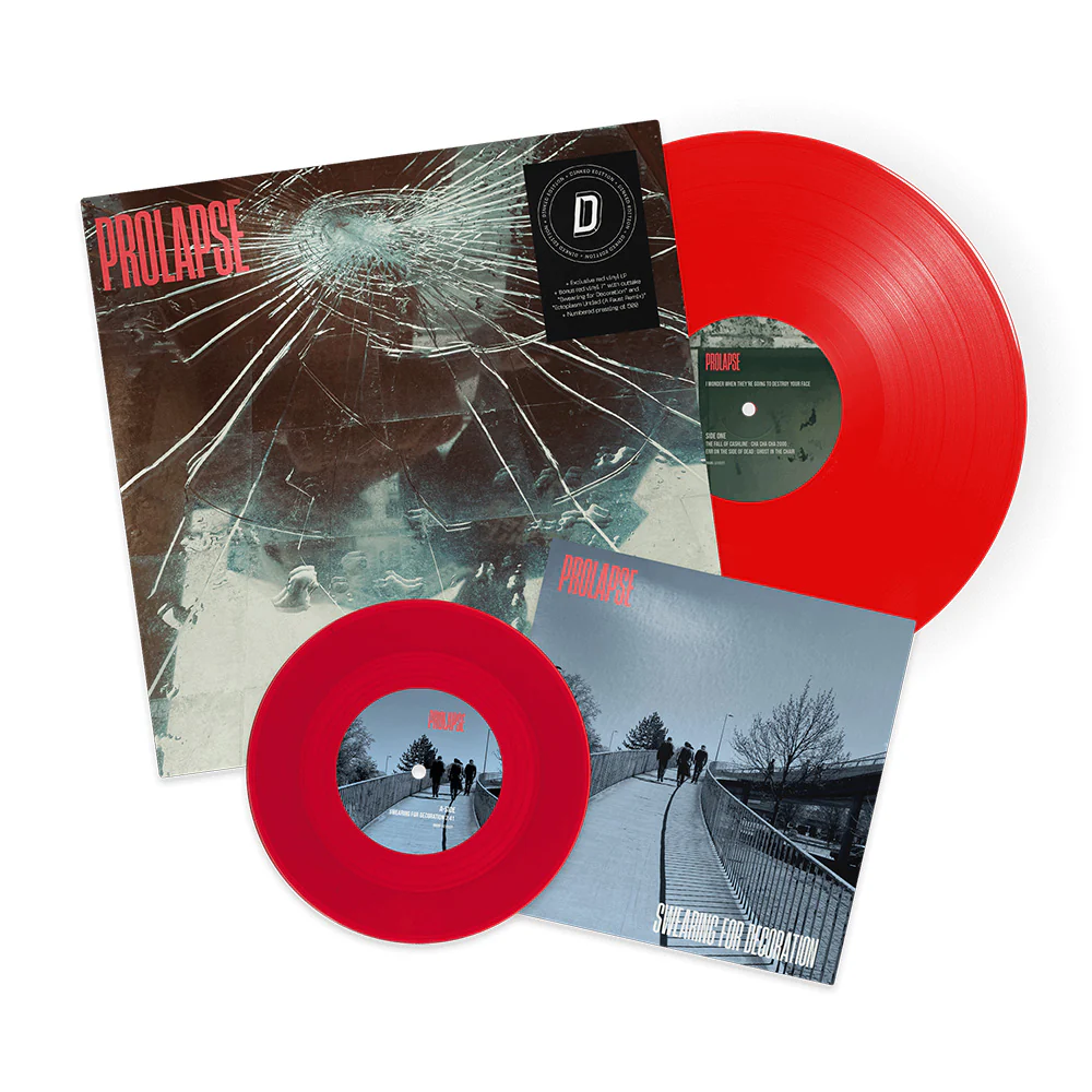 Prolapse I Wonder When They’re Going To Destroy Your Face Vinyl LP 2025 Ltd Dinked Edition #353