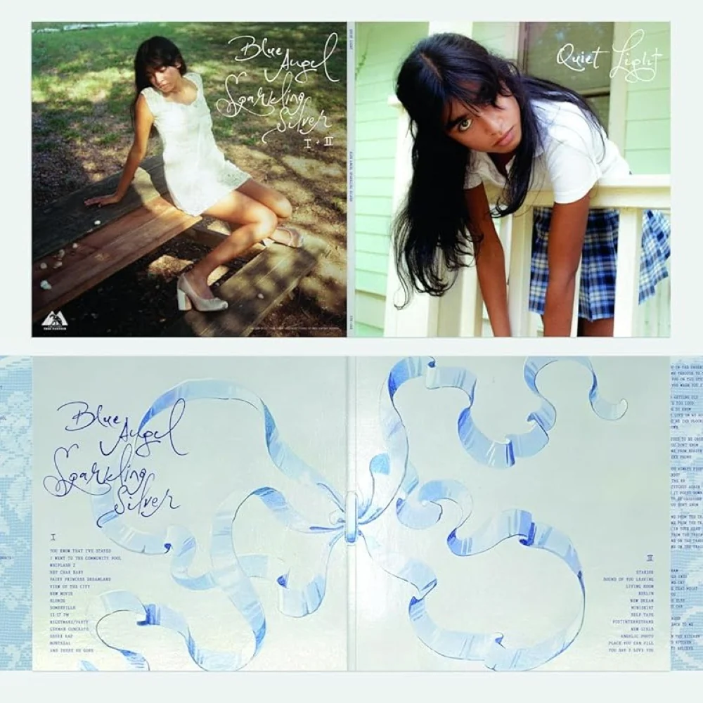 Quiet Light Blue Angel Sparkling Silver Vinyl LP Marbled Green and Marbled Blue Colour 2026
