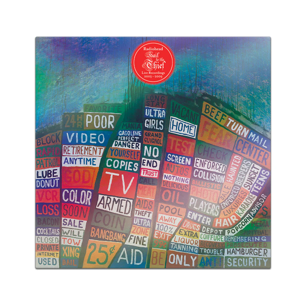Radiohead Hail To The Thief (Live Recordings 2003-2009) Vinyl LP Indies Opaque Red Colour 2025
