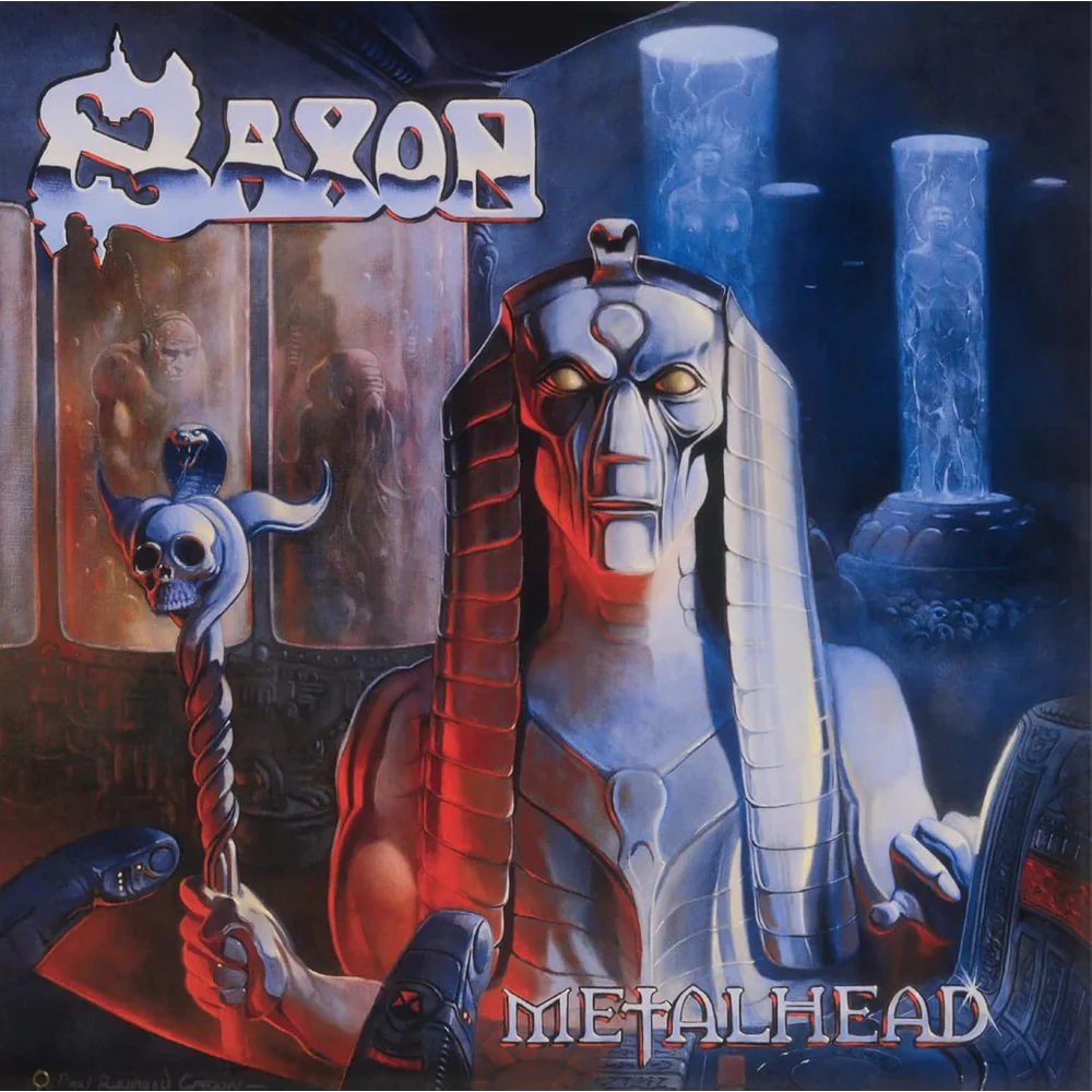 Saxon Metalhead Vinyl LP Gold Colour Due Out 08/05/26