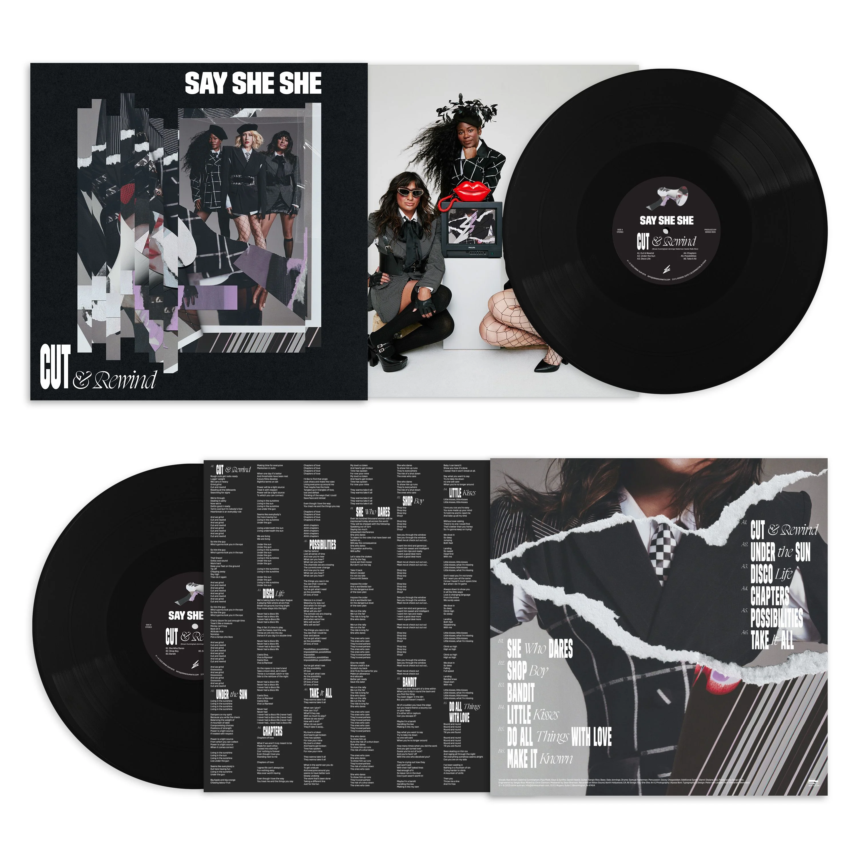 Say She She Cut & Rewind Vinyl LP 2025 - Image 2