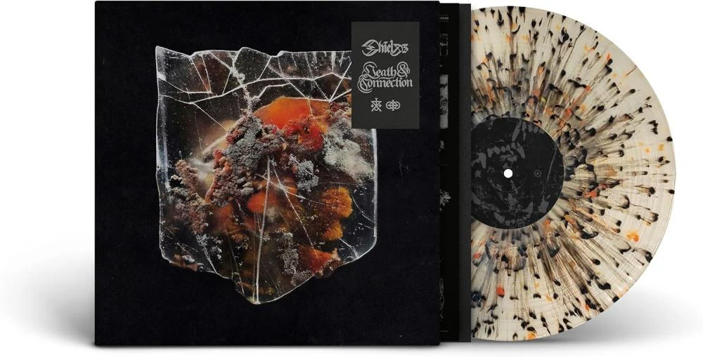 Shields Death & Connection Vinyl LP Splattered Milk and Black Orange Colour 2026