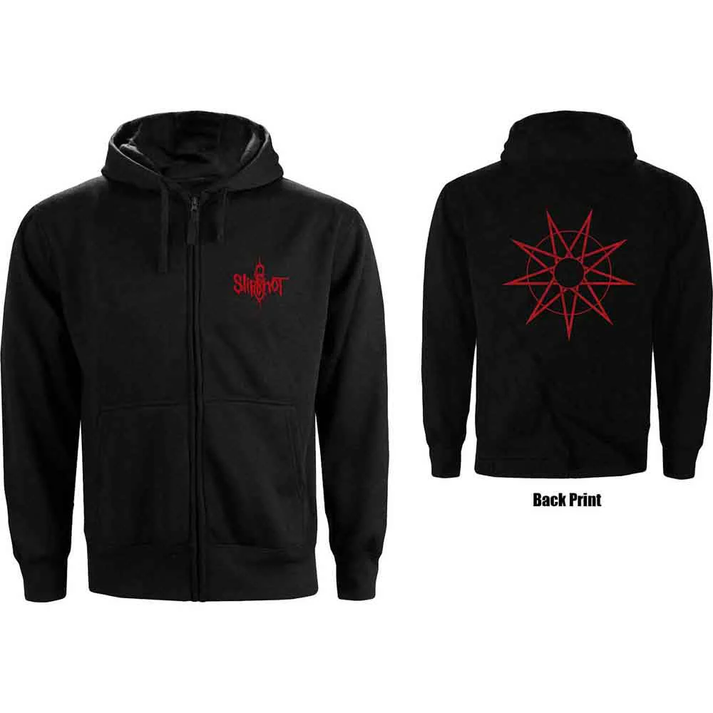 Slipknot 9 Point Star X-Large Hoodie - Image 3