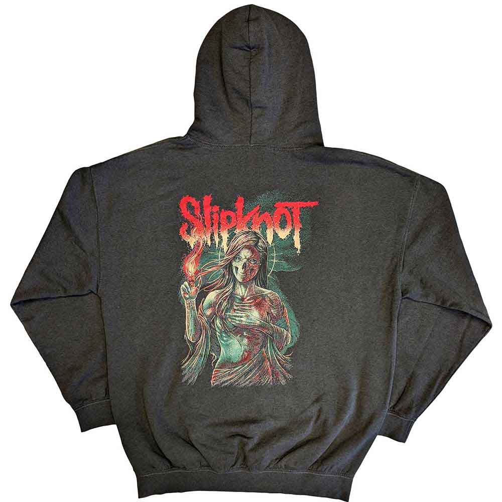 Slipknot Burn Me Away Grey Small Hoodie - Image 2