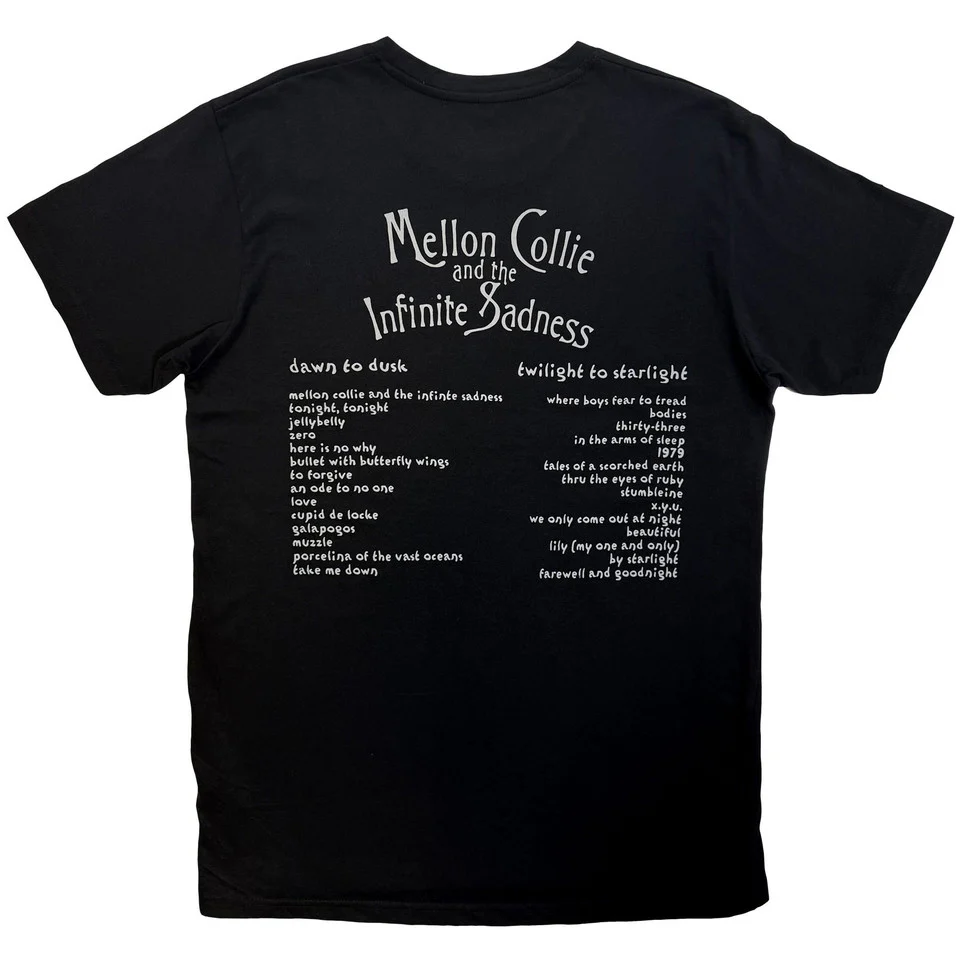 Smashing Pumpkins Mellon Collie Animals Black Medium T-Shirt - Image 2
