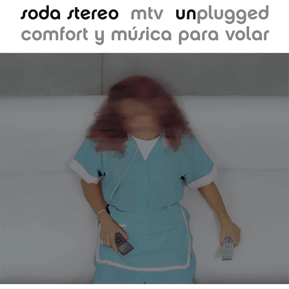 Soda Stereo Comfort y Musica Para Volar Vinyl LP Crystal Clear Colour