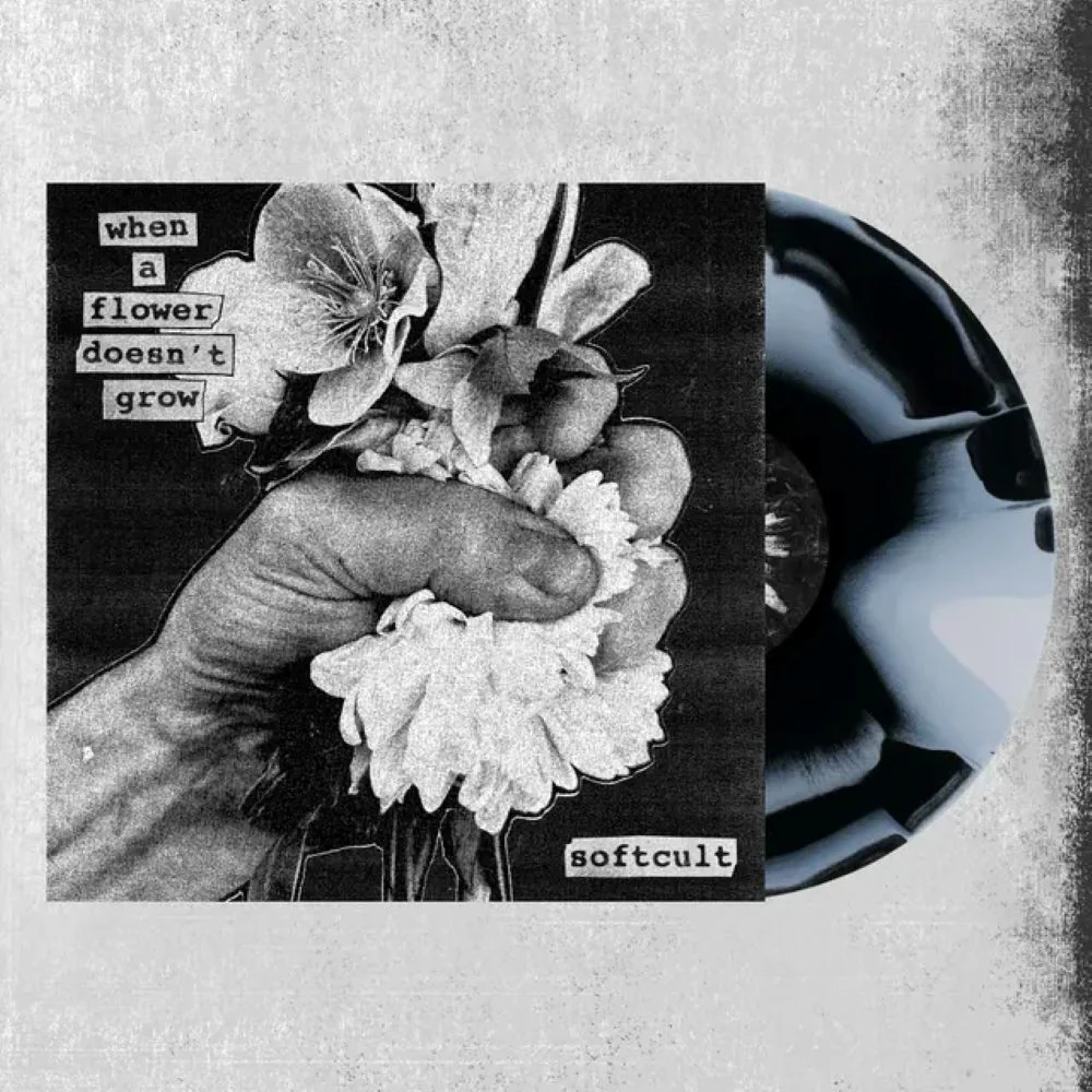 Softcult When A Flower Doesn't Grow Vinyl LP Indies Black & Grey Colour 2026