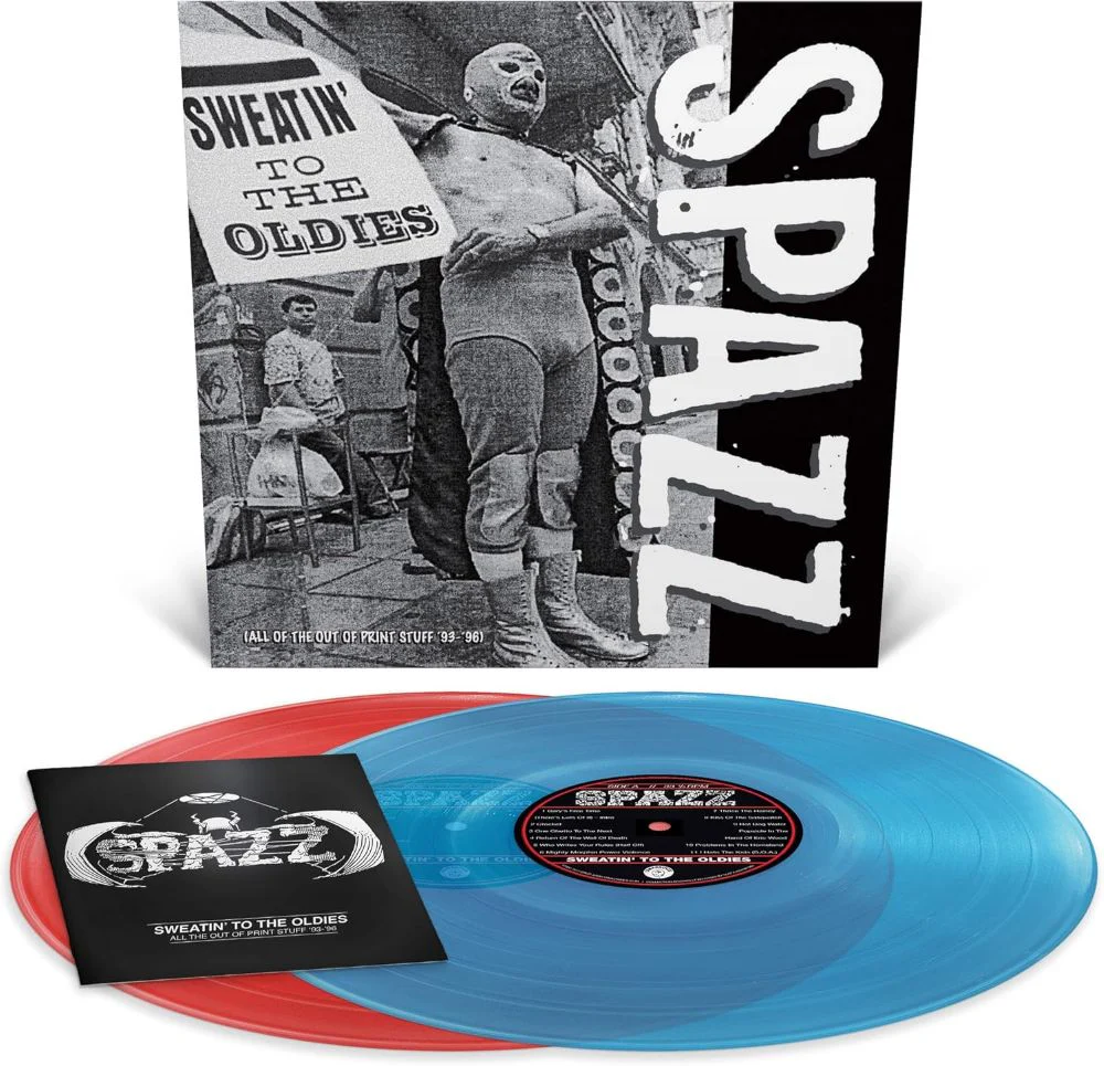 Spazz Sweatin' to the Oldies Vinyl LP Blue & Red Colour 2026