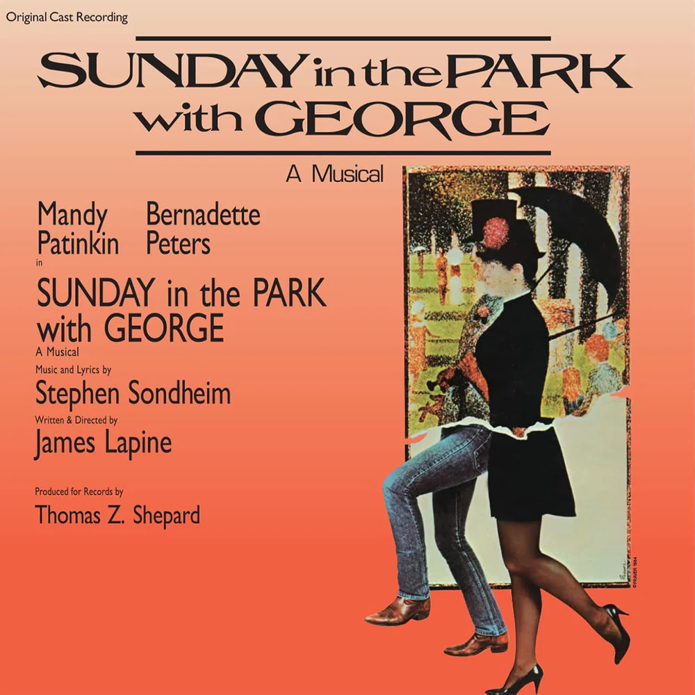 Stephen Sondheim Sunday In The Park With George (A Musical) Vinyl LP Translucent Blue Colour Due Out 22/05/26