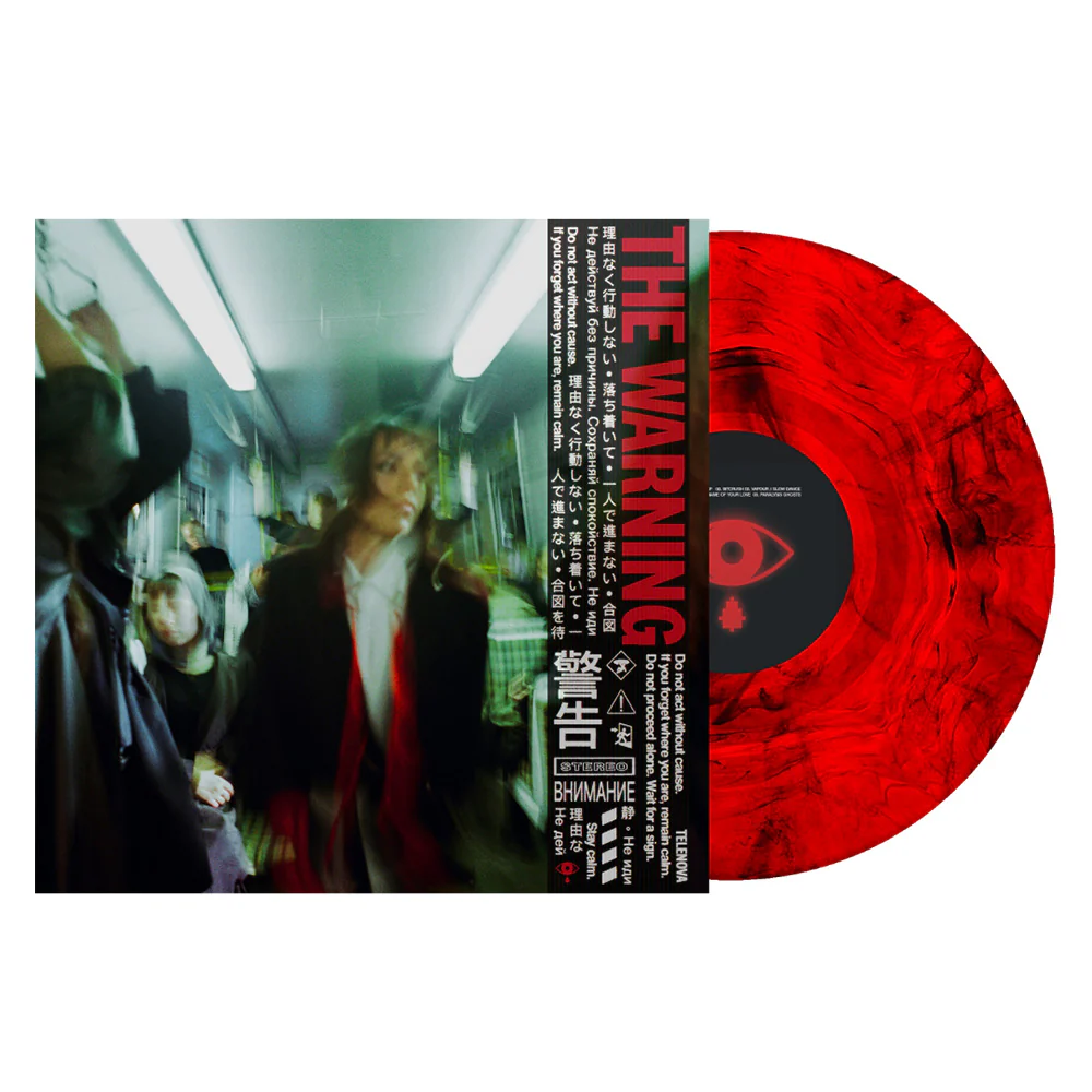 Telenova THE WARNING Vinyl LP Red & Black Marble Colour 2026