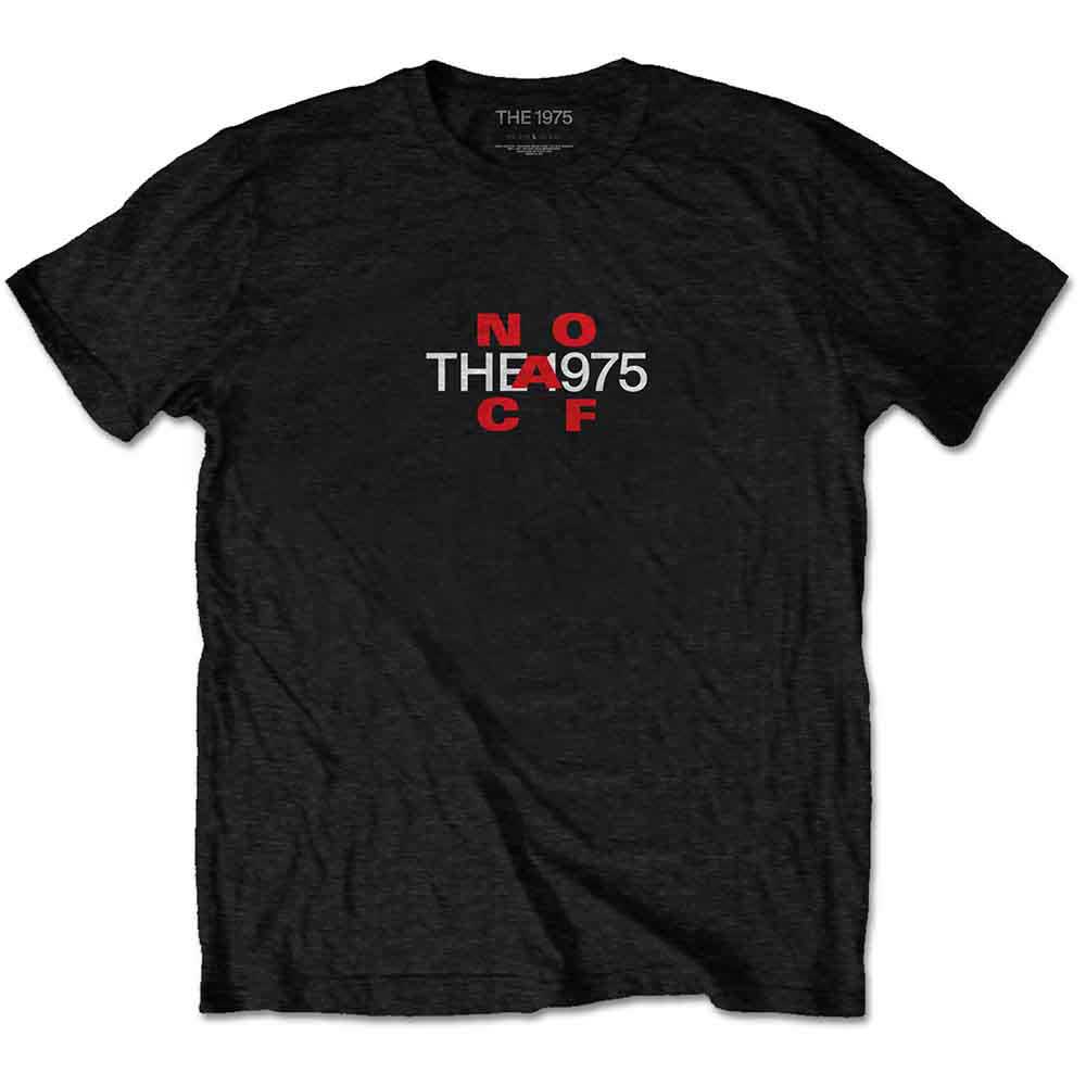 The 1975 Music For Cars Black Large T-Shirt