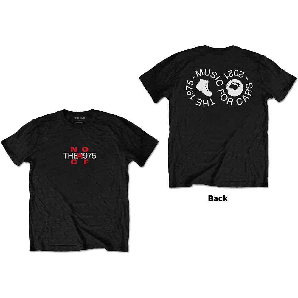 The 1975 Music For Cars Black Large T-Shirt - Image 3