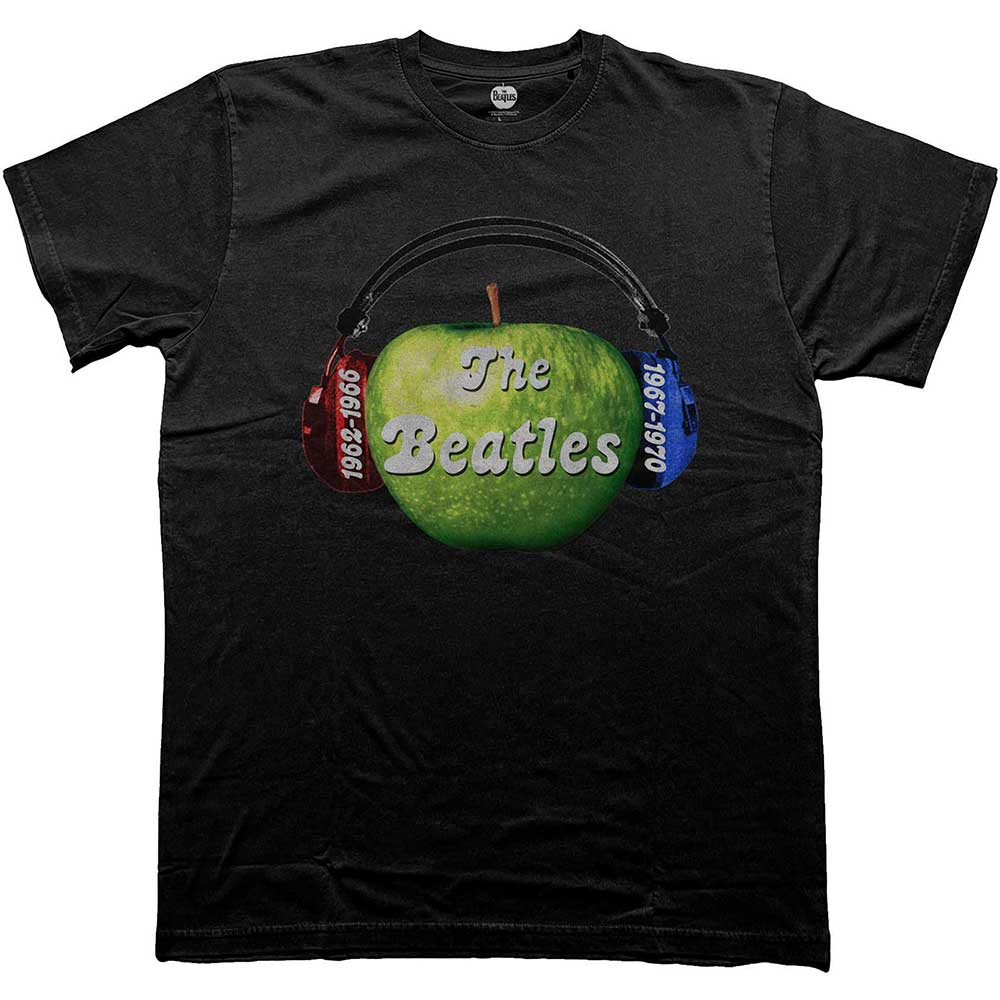 The Beatles Listen To The Beatles Black X-Large T-Shirt