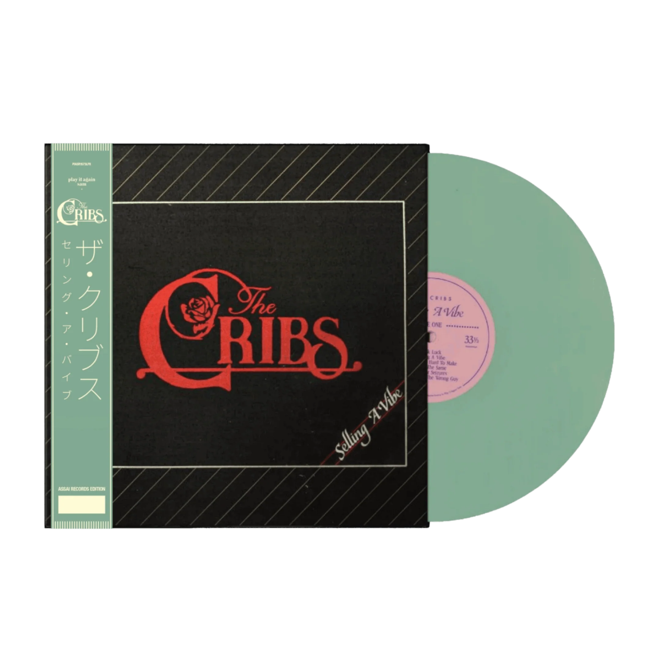 The Cribs Selling A Vibe Vinyl LP Signed Assai Obi Edition Seagram Green Colour 2026 - Image 2