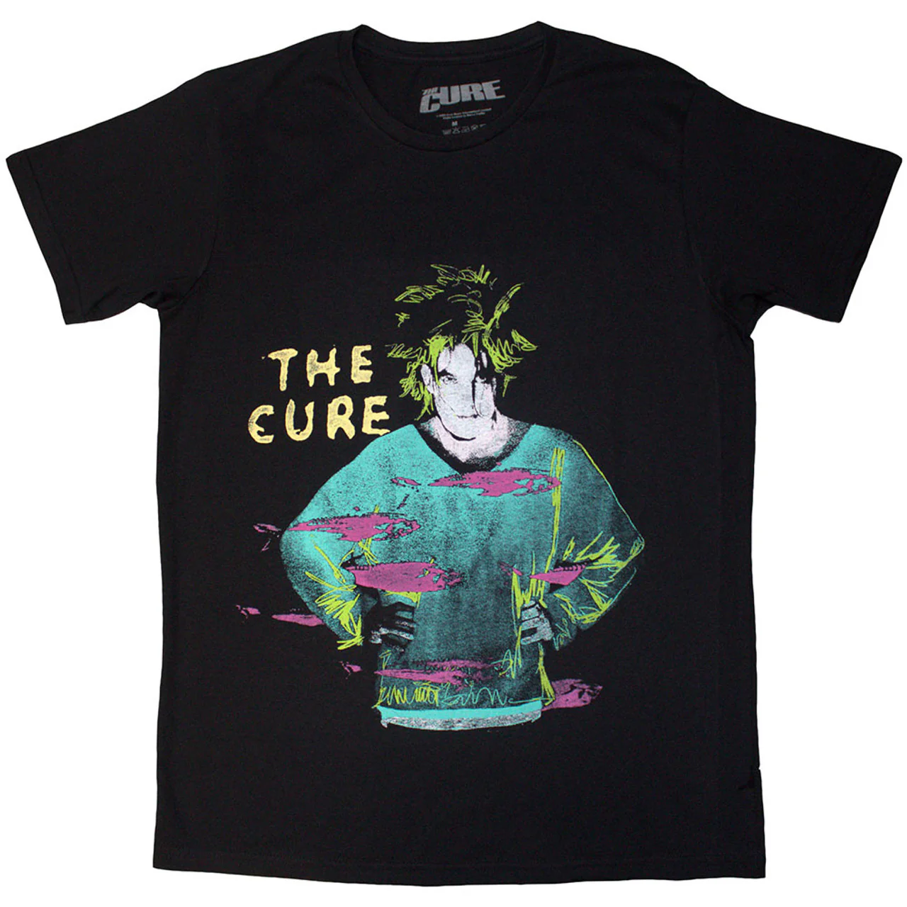 The Cure Beach Party Black Large T-Shirt