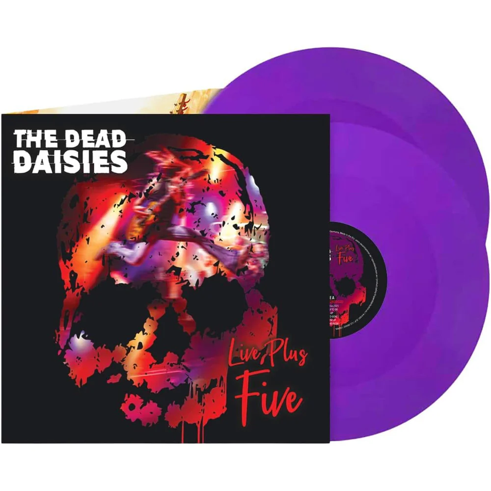 The Dead Daisies Live Plus Five Vinyl LP Violet Transparent Colour 2026