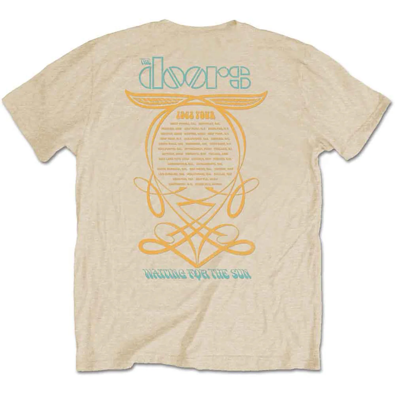 The Doors 1968 Tour Sand XX-Large T-Shirt - Image 2