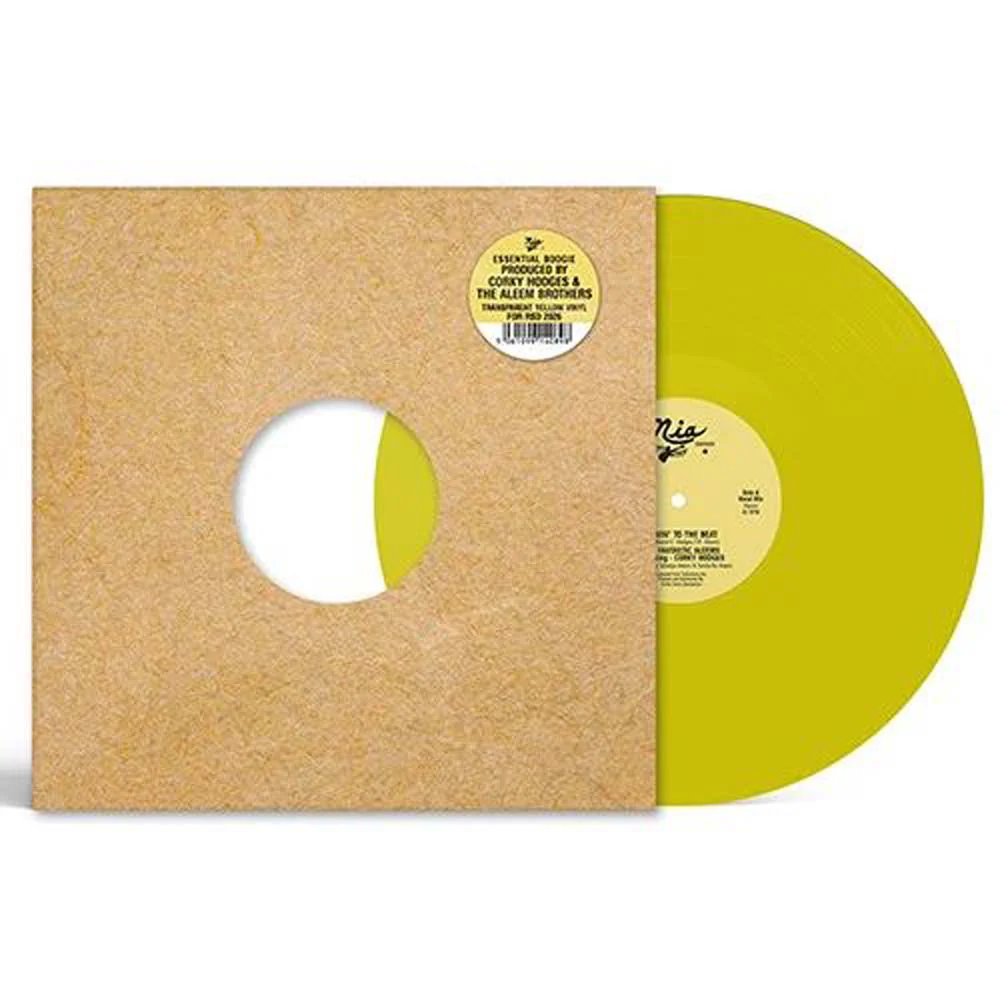 The Fantastic Aleems Featuring Corky Hodges Movin' To The Beat 12" Vinyl Single Manilla Sleeve + Sticker RSD 2026