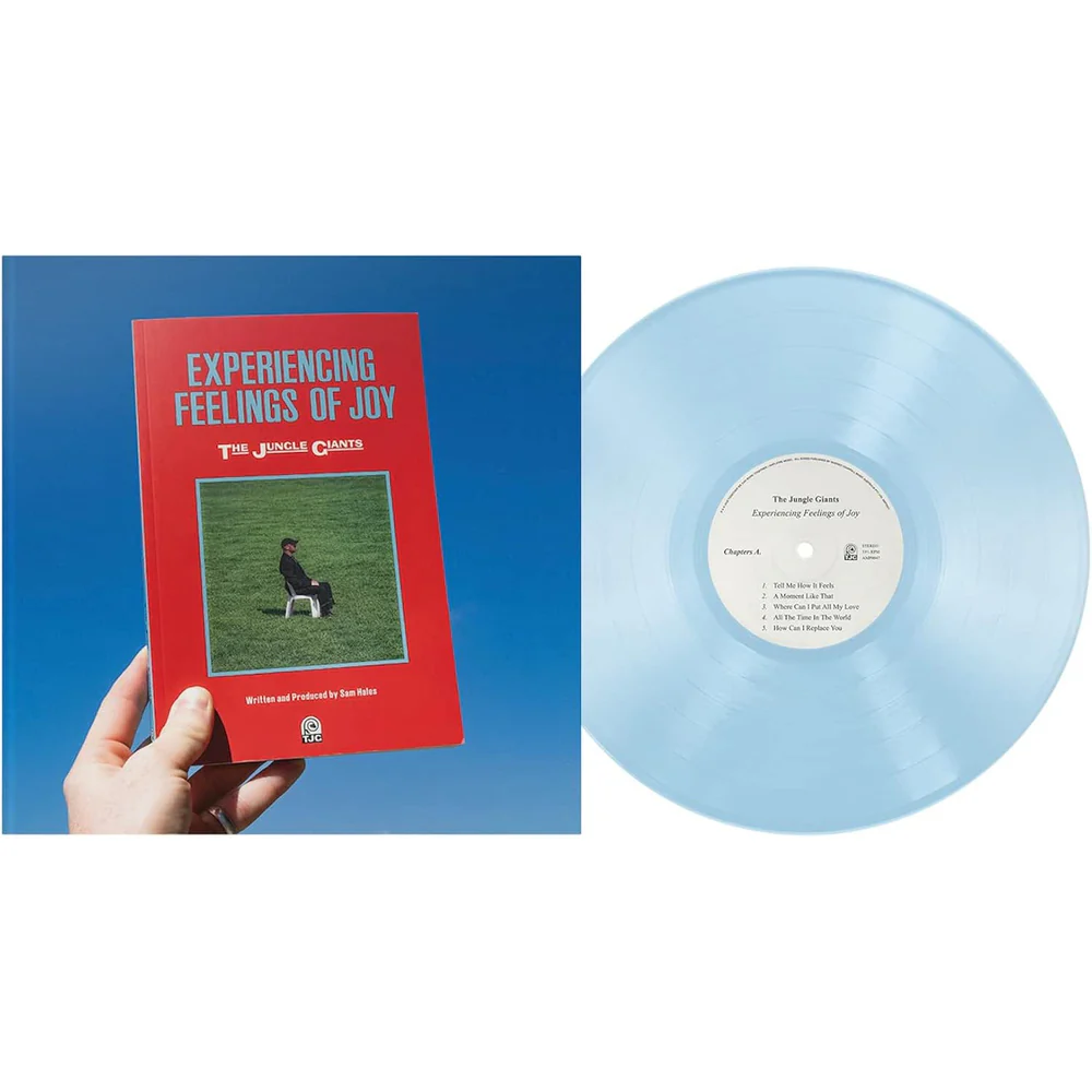 The Jungle Giants Experiencing Feelings of Joy Vinyl LP Opaque Blue Colour Due Out 08/05/26
