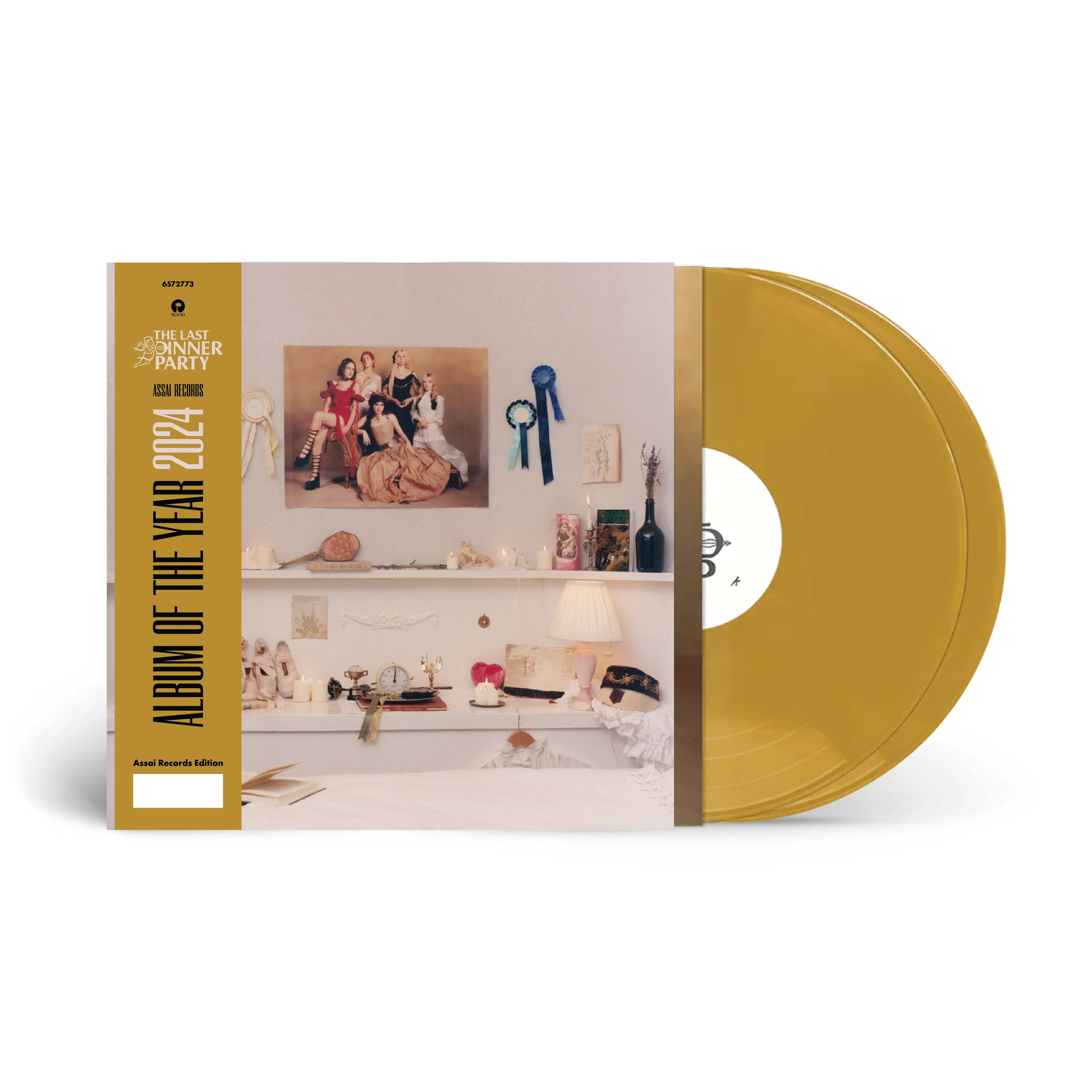 The Last Dinner Party Prelude To Ecstasy: Acoustics and Covers Vinyl LP Assai Album Of The Year Obi Edition Amber Colour 2024 - Image 2