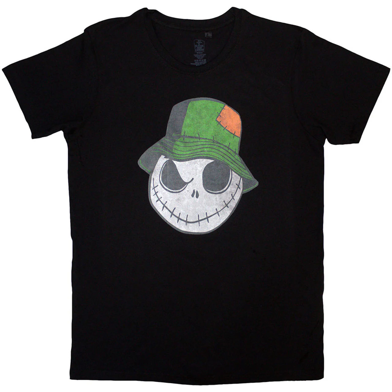 The Nightmare Before Christmas Jack Bucket Hat Black Medium T-Shirt