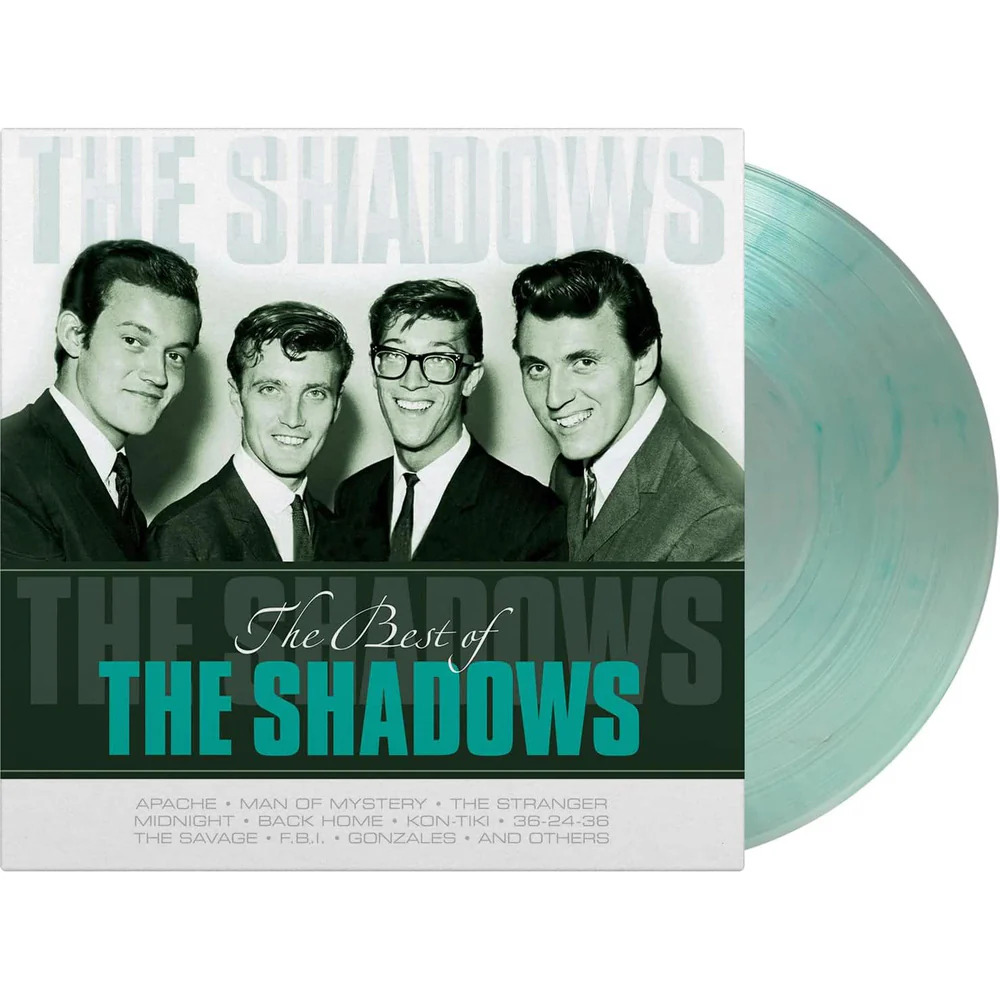 The Shadows The Best Of Vinyl LP Crystal Clear & Transparent Green Due Out 15/05/26