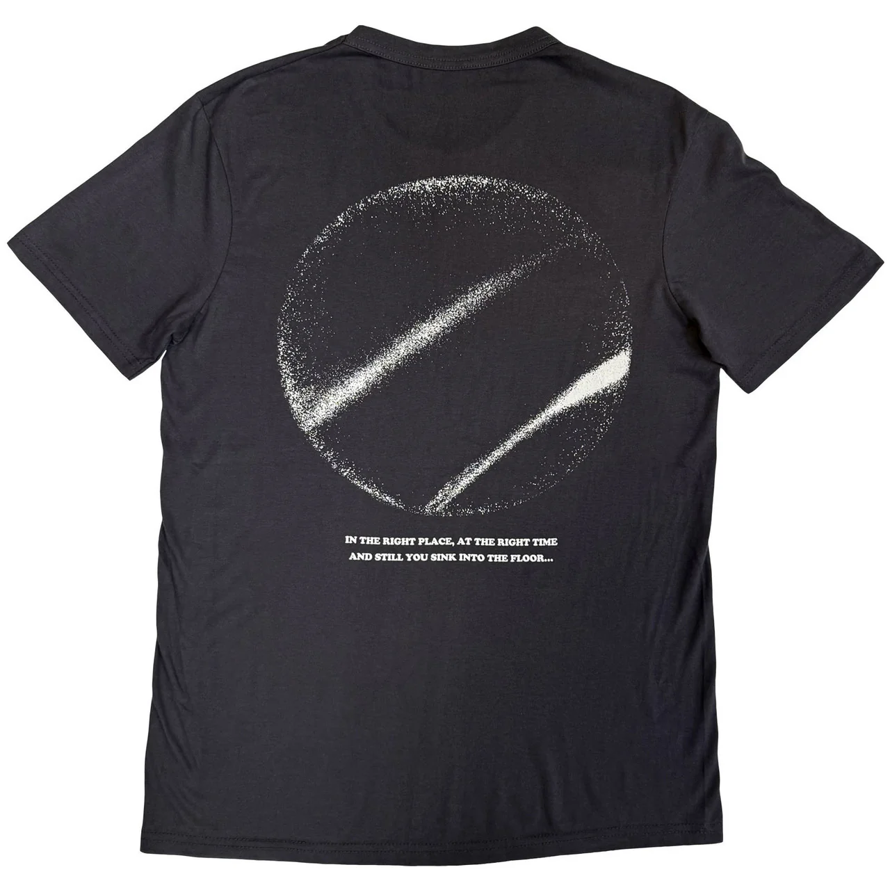 Turnstile Right Place, Right Time Charcoal Grey Large T-Shirt - Image 2