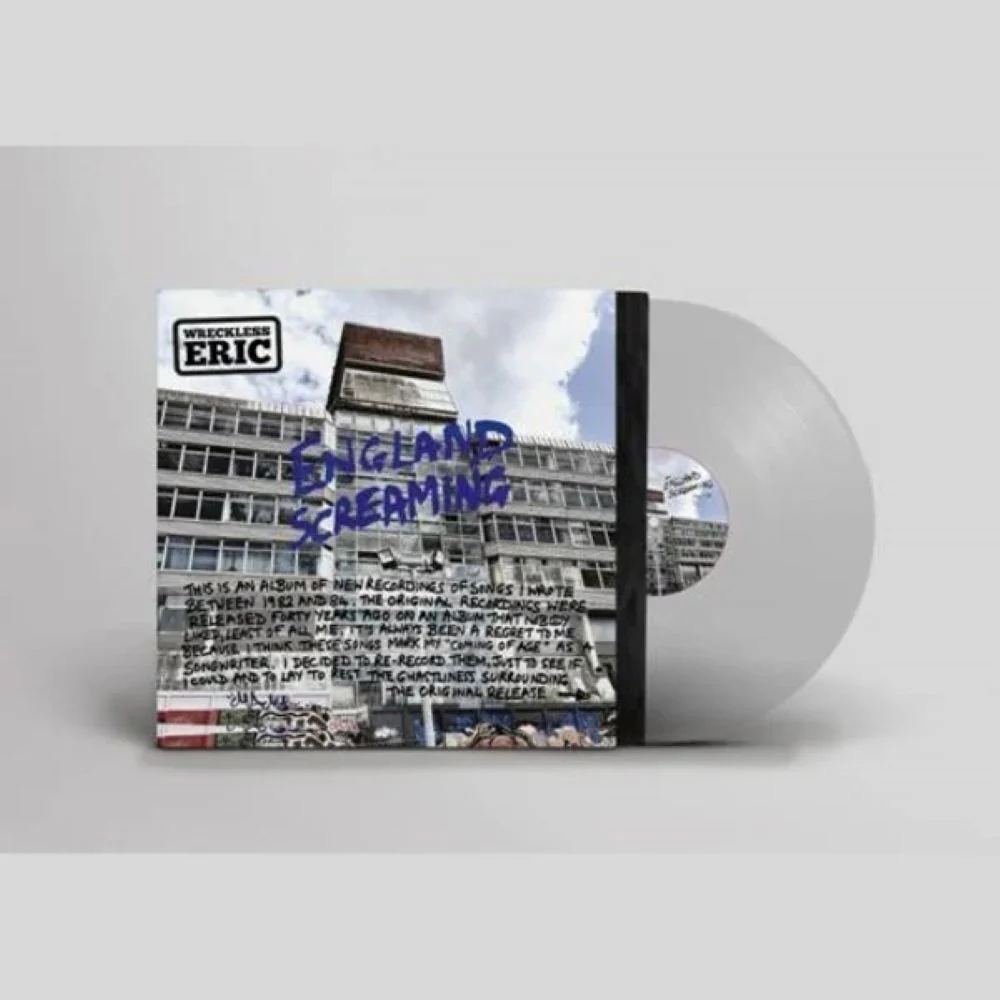 Wreckless Eric England Screaming Vinyl LP Clear Colour 2025