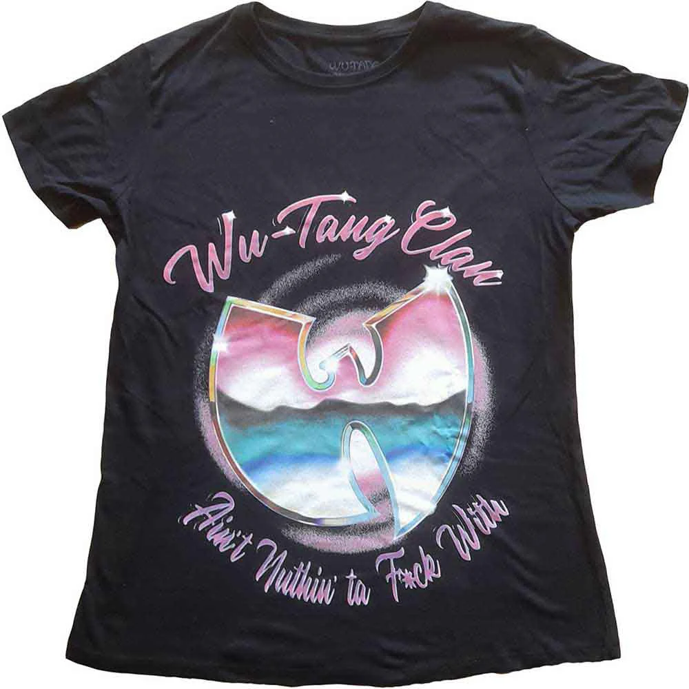 Wu-Tang Clan Ain't Nuthing Ta F' Wit Black Ladies Small T-Shirt