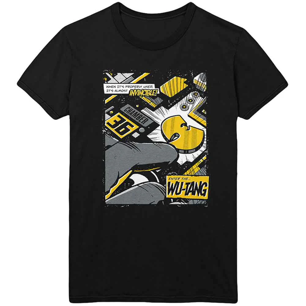 Wu-Tang Clan Invincible Black XX-Large T-Shirt
