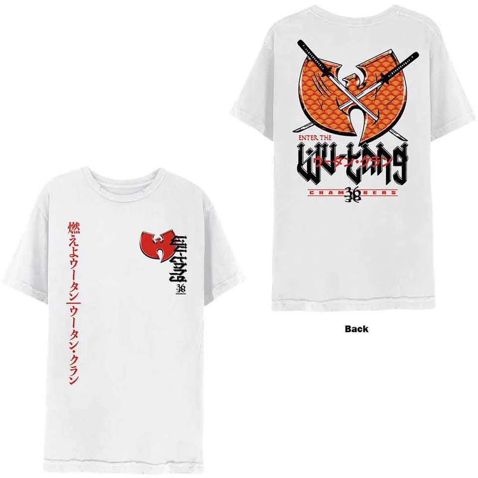 Wu-Tang Clan Swords White XX-Large T-Shirt - Image 3